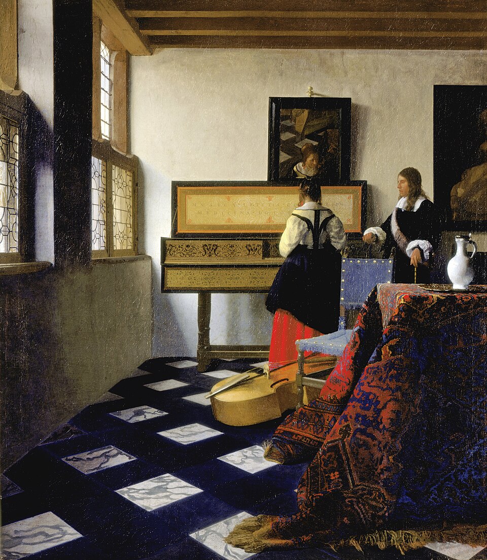 Lección de música - Vermeer